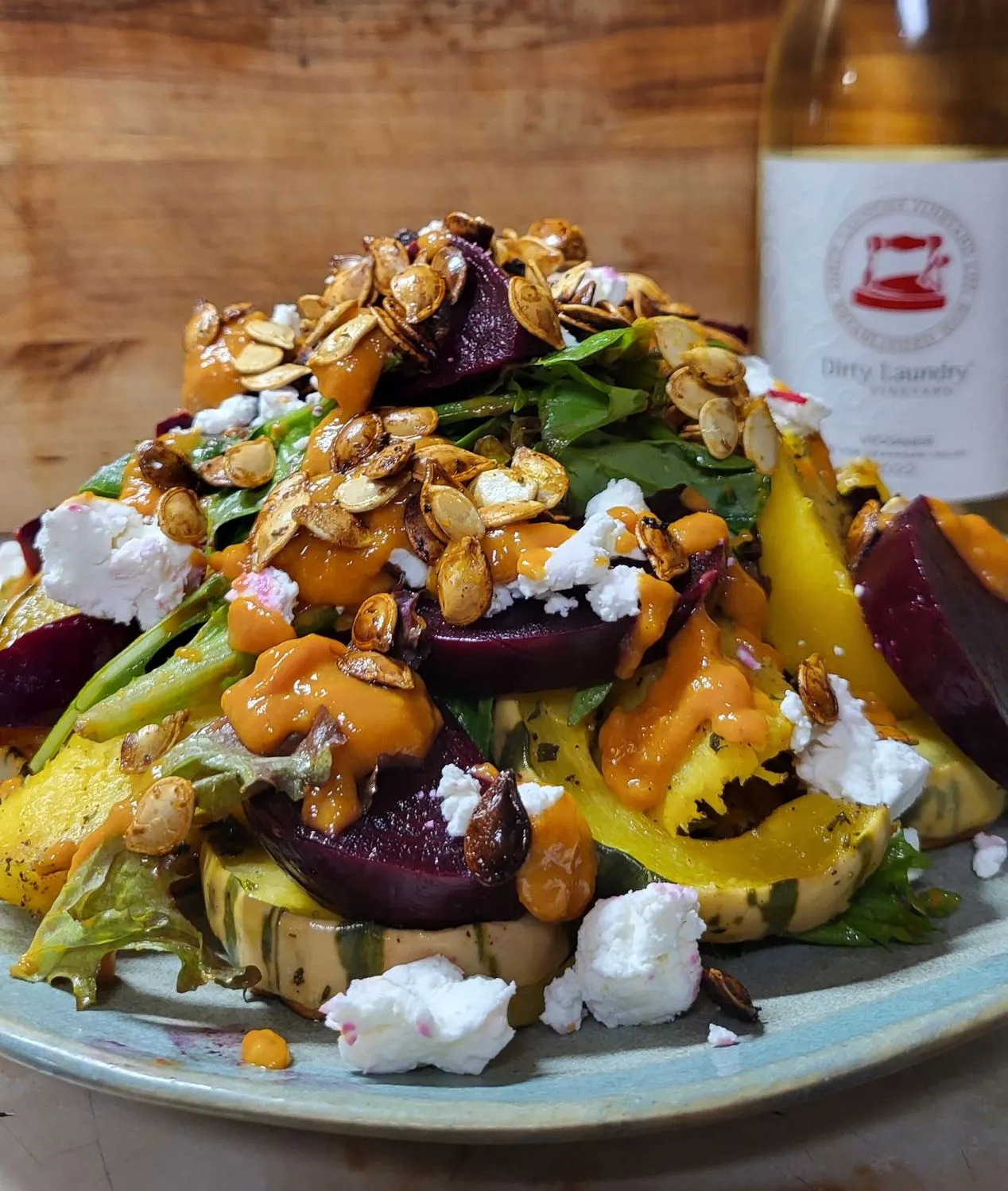 Warm Winter Squash Salad