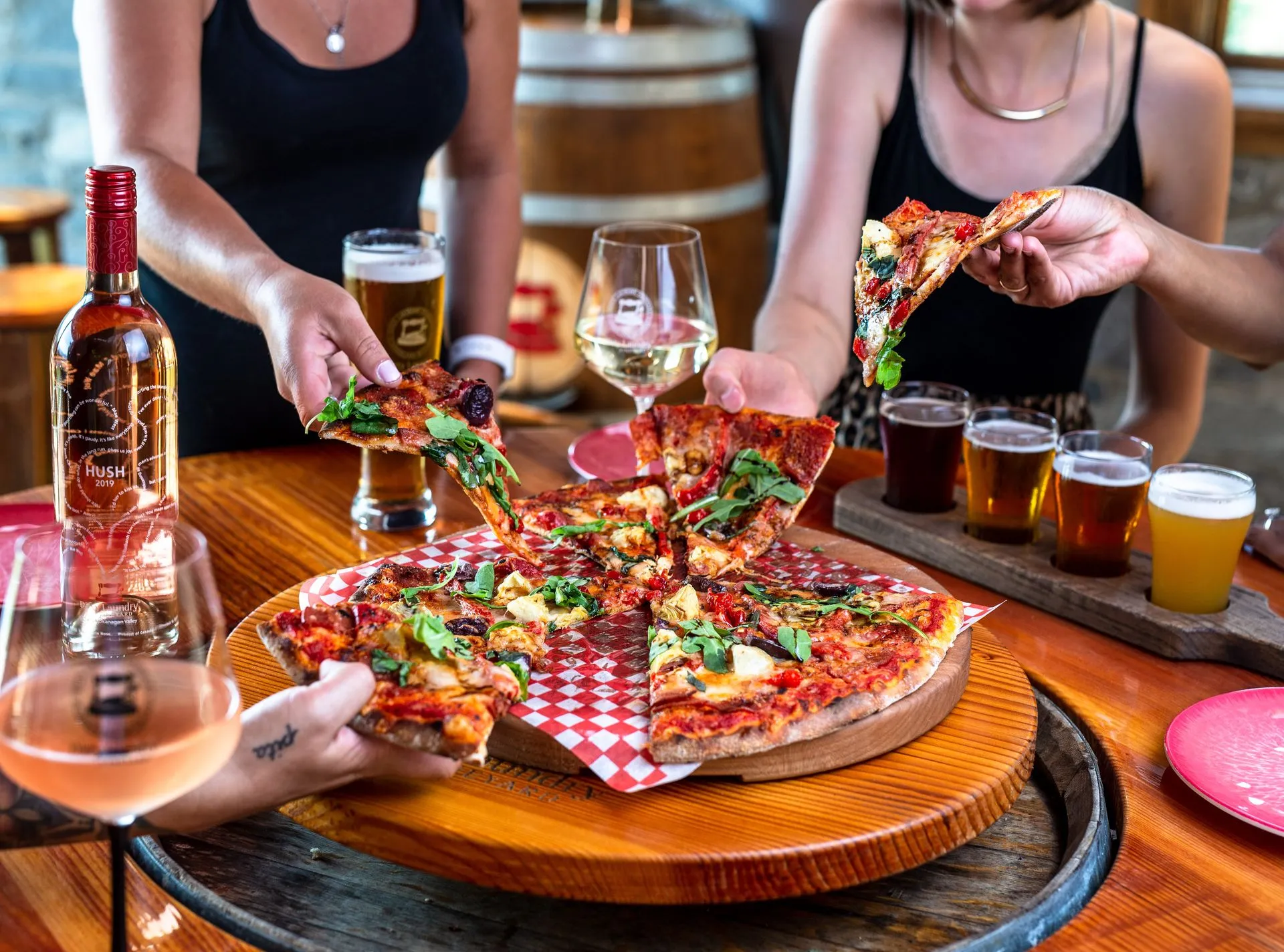 Pizza and Wine 
