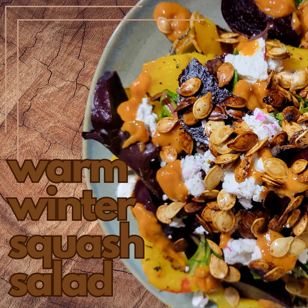Warm Winter Squash Salad graphic