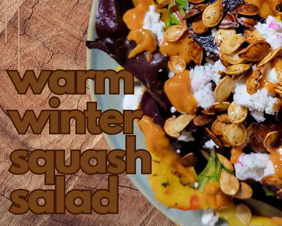 Warm Winter Squash Salad graphic