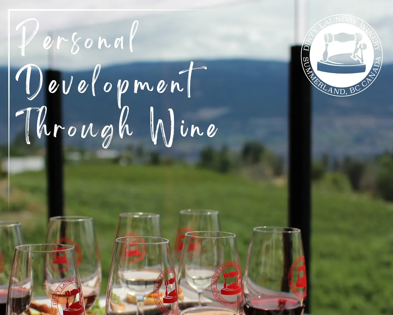 Personal Development through wine graphic