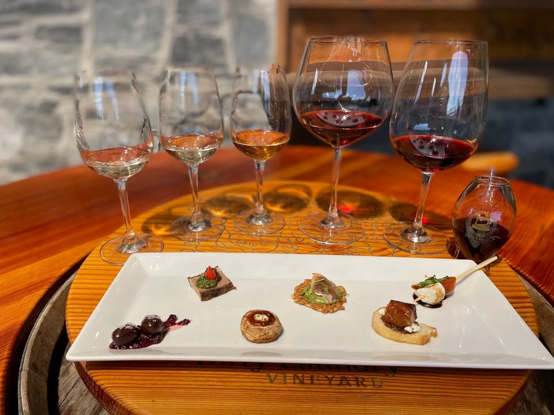 Dirty Laundry Elevated Wine Tasting Experience